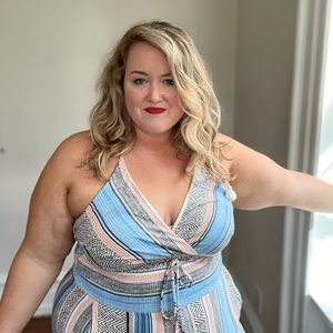 Halter Romper w/ Pockets